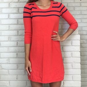 Red Old Navy Light Weight Sweater Dress